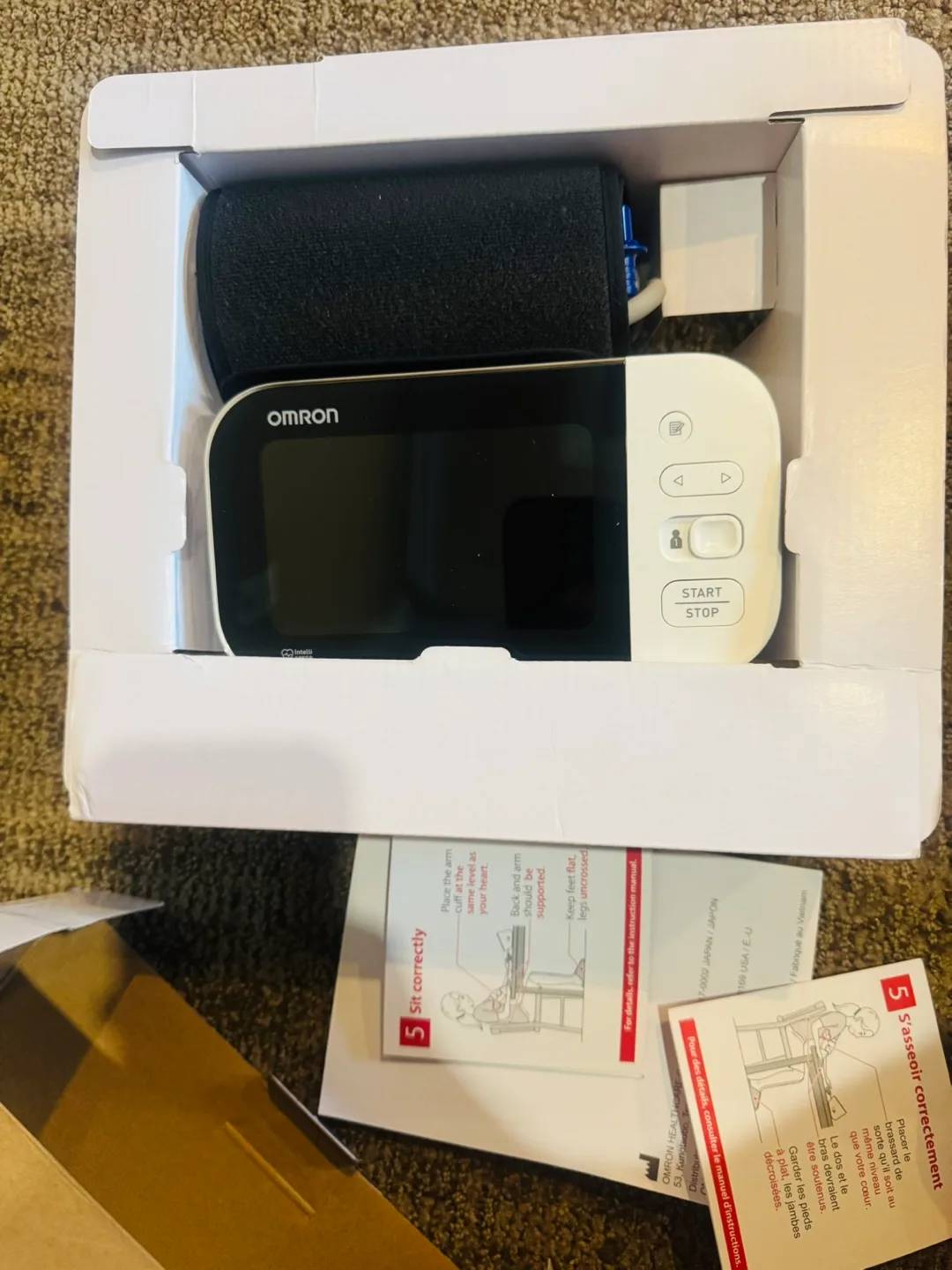 Omron BP7455CAN Blood Pressure Monitor image indicator(4)