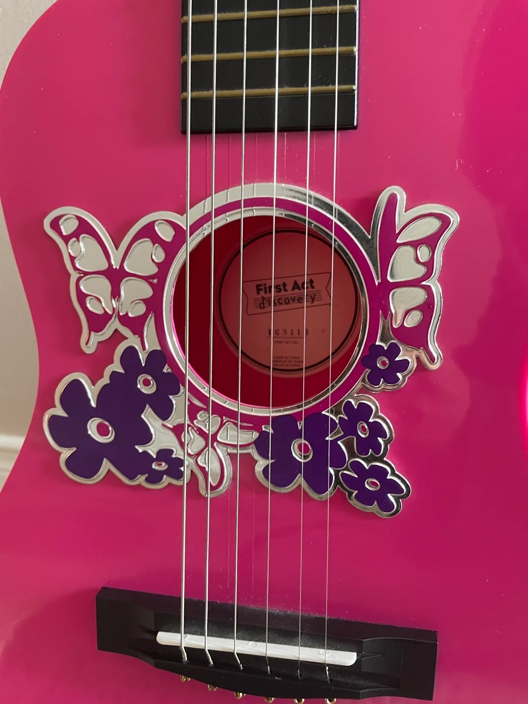 First Act Discovery FG3113 Pink Guitar image indicator(3)