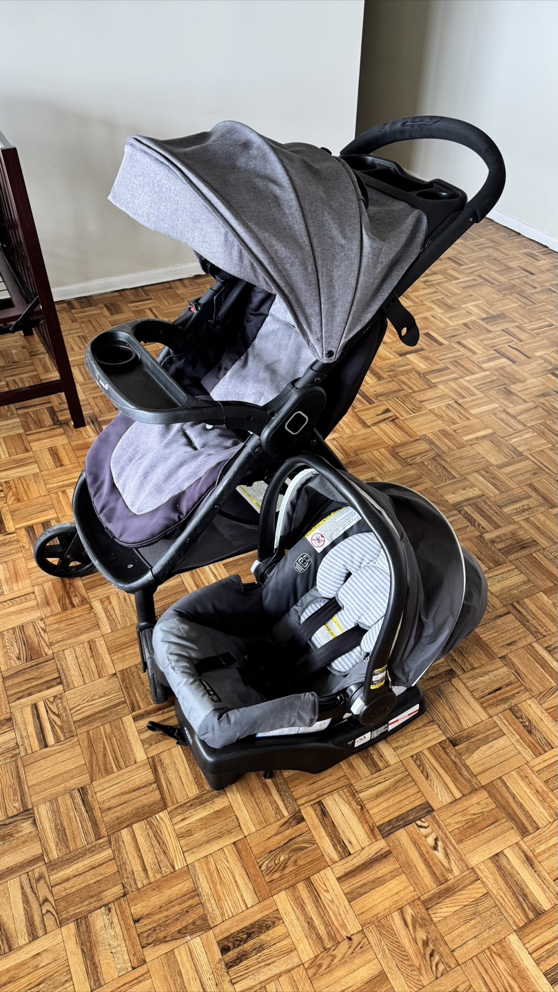 Graco Travel System Stroller & Car Seat
