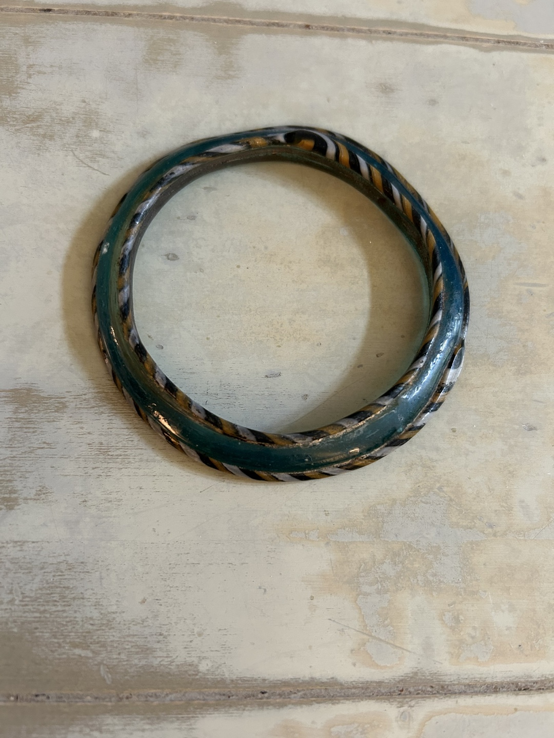Ancient Roman Mosaic Glass Bracelet - photo 5