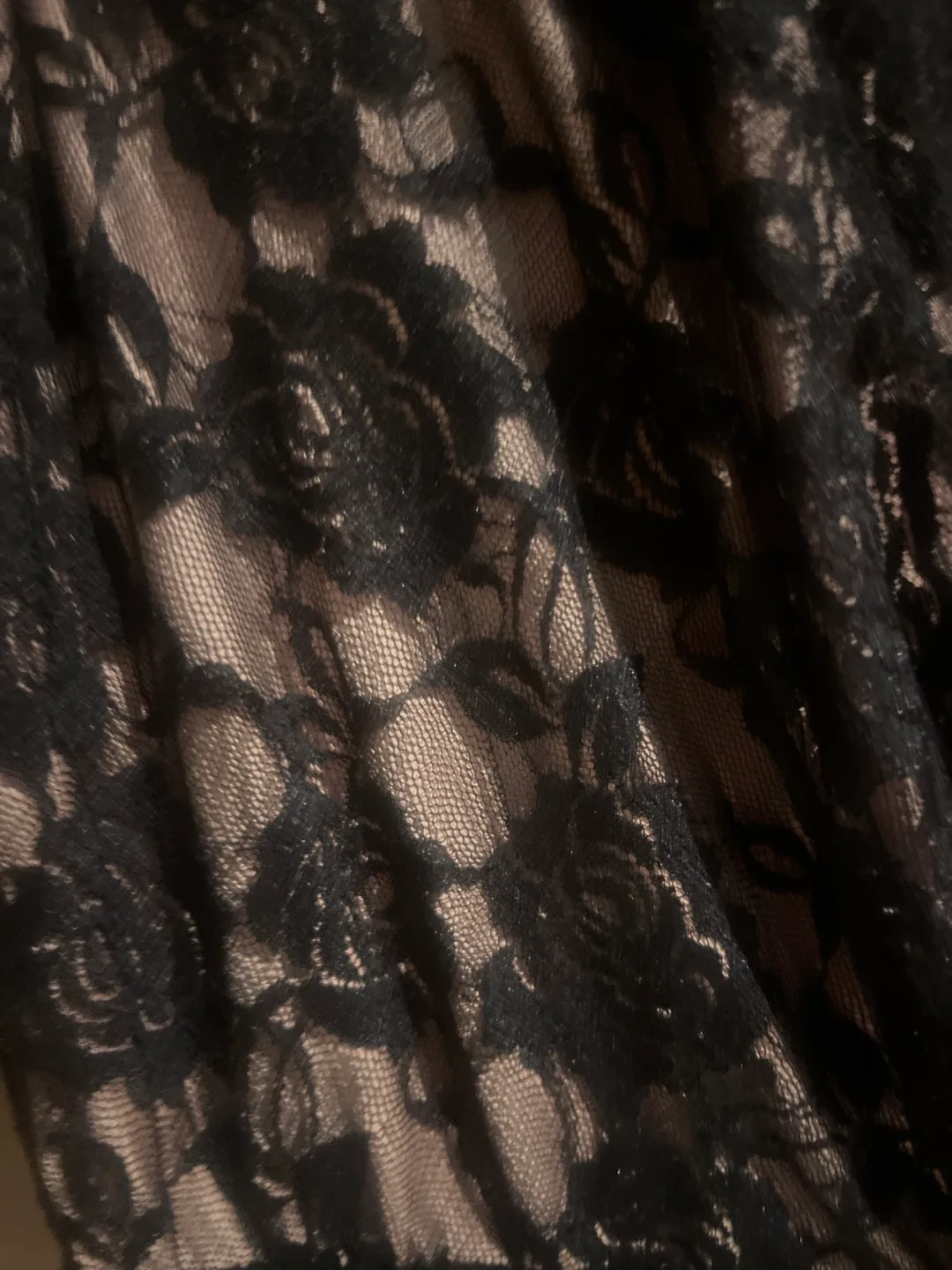 Ronni Nicole Black Lace Jumpsuit - Size 12 image indicator(3)