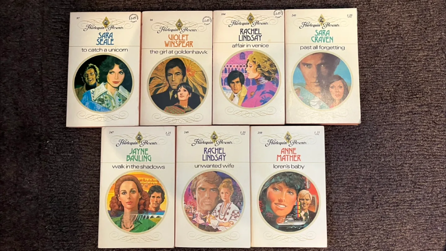 Harlequin Romance Novels - EUC thumbnail