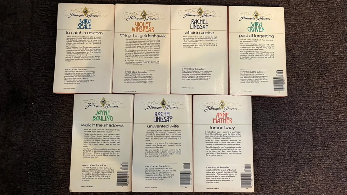 Harlequin Romance Novels - EUC image indicator(2)