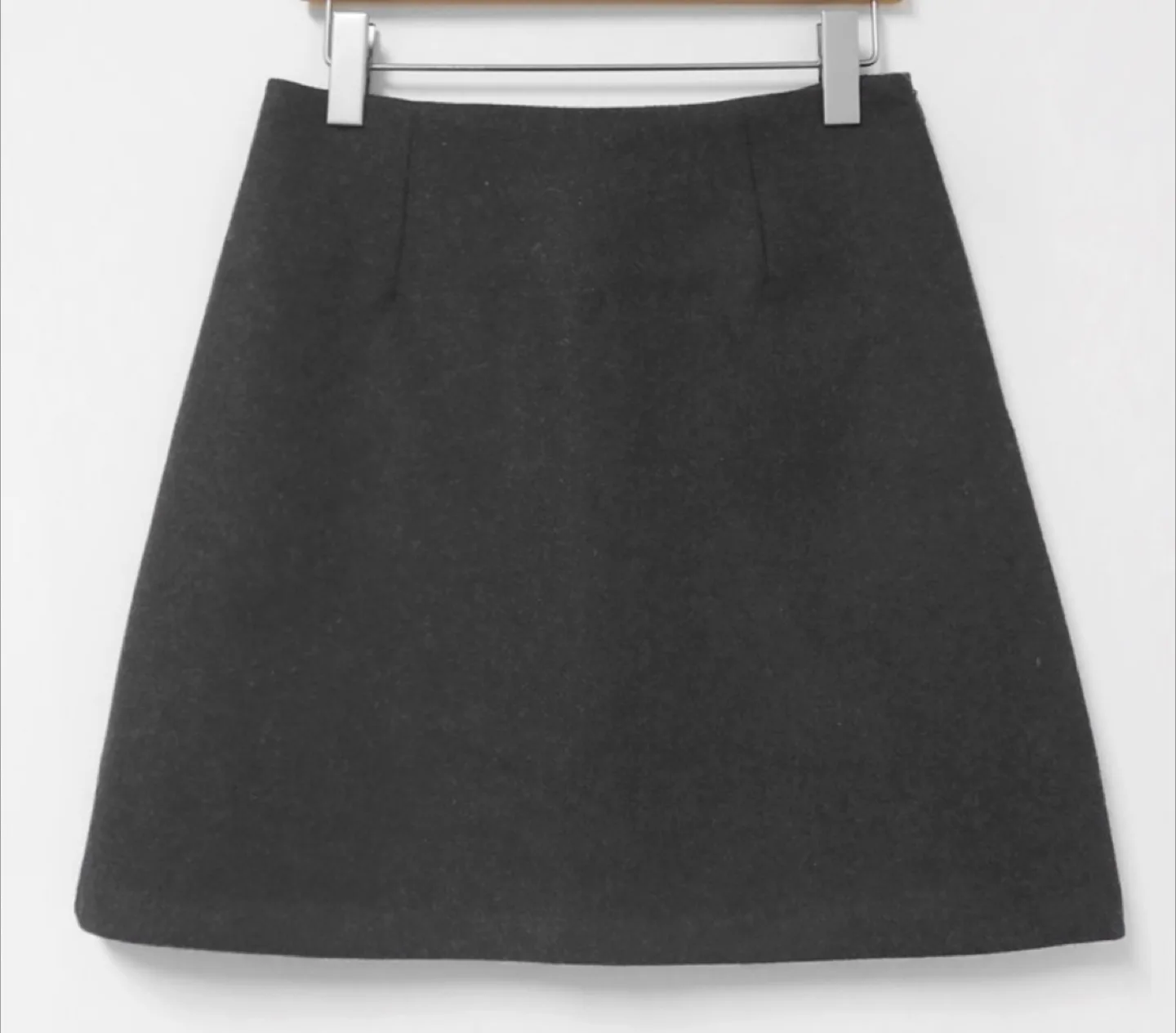 //Moving Sale//Korean Style Charcoal Mini Skirt thumbnail