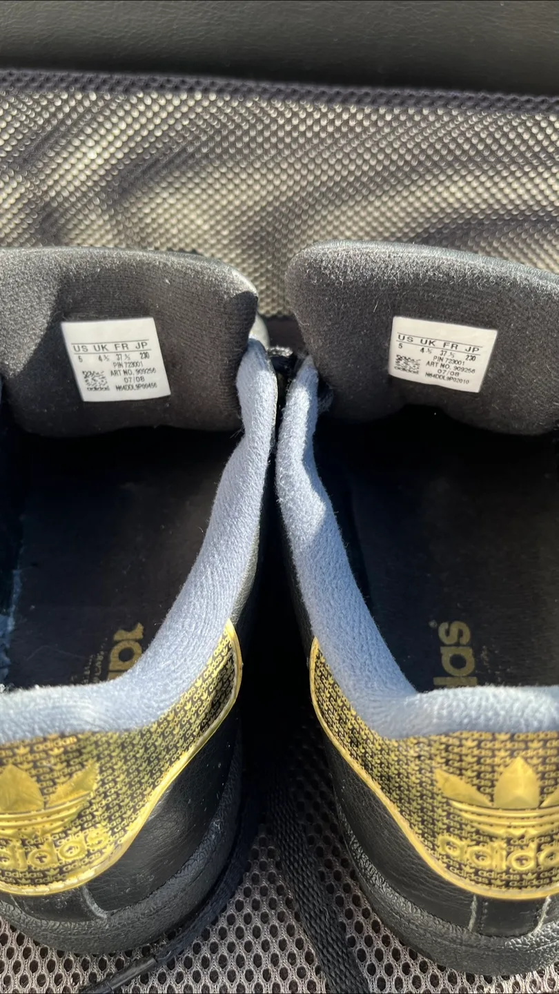 Adidas Superstar II (2) “Bling” Vintage 2008 - women’s size 5 image indicator(5)