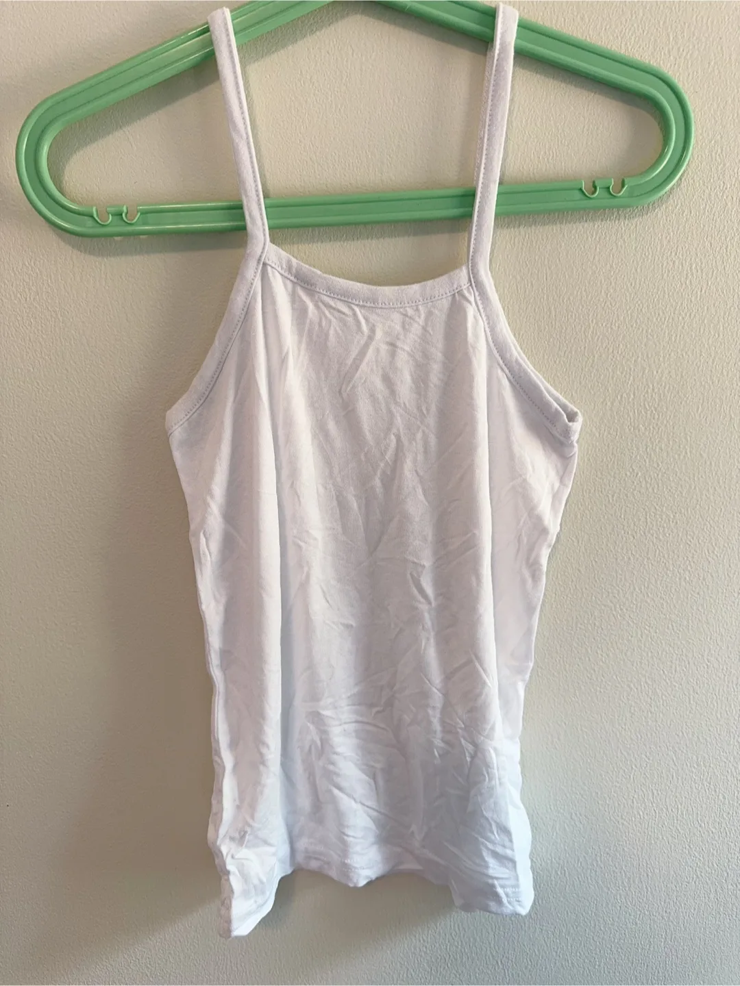 Girls' White Tank Top & Turquoise Skirt Set image indicator(2)