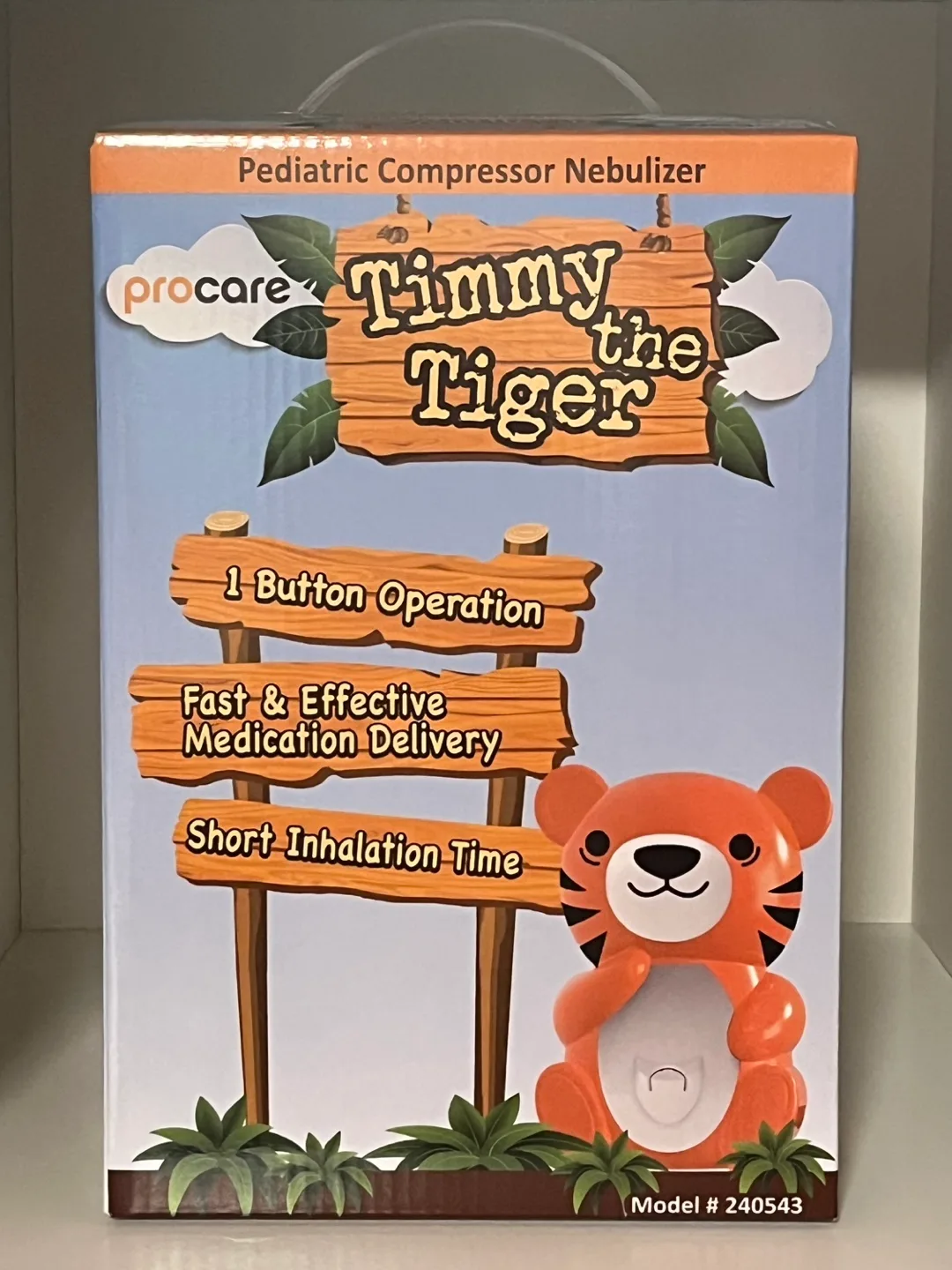 Timmy the Tiger Pediatric Nebulizer thumbnail