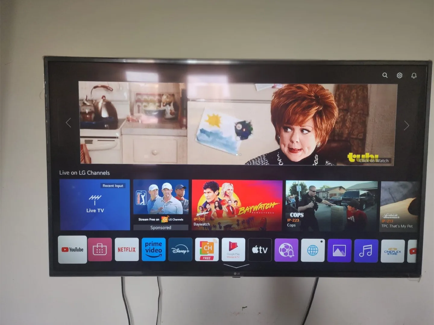 LG Smart TV 55 inch image indicator(4)