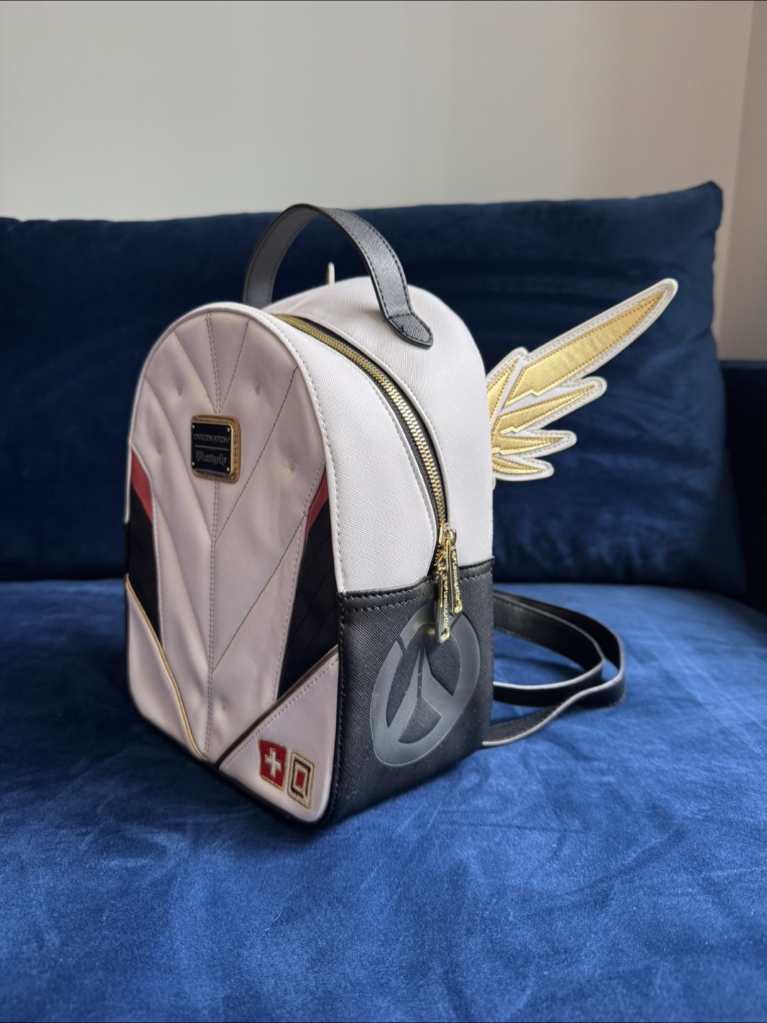 Loungefly Overwatch Mercy Mini Backpack - photo 2