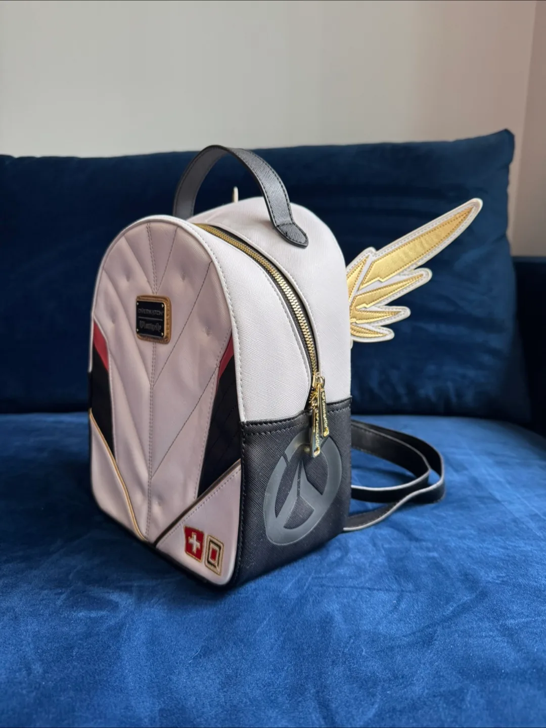 Loungefly Overwatch Mercy Mini Backpack image indicator(2)