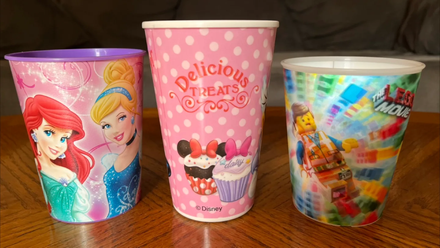 Kid’s Lego, McDonald’s, and Disney Plastic Cups image indicator(2)