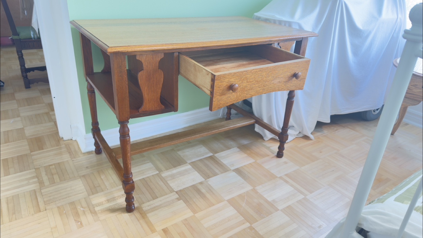 Vintage antique Wooden Desk