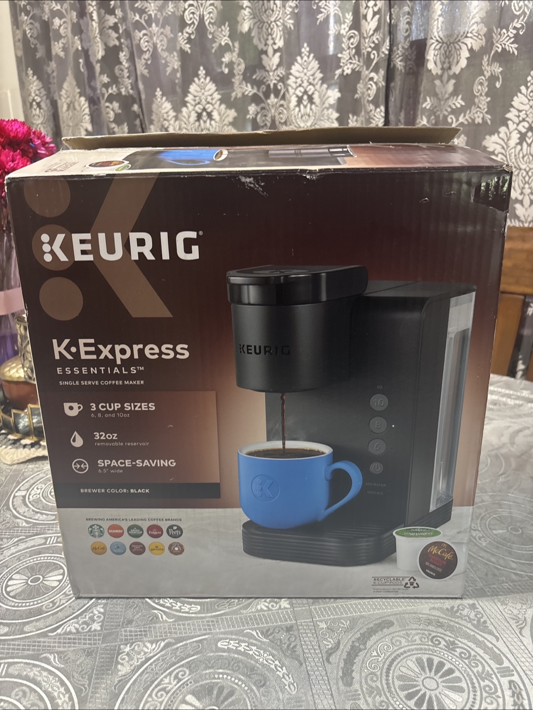 Keurig K-Express Essentials Single Serve Coffee Maker - Black - photo 3