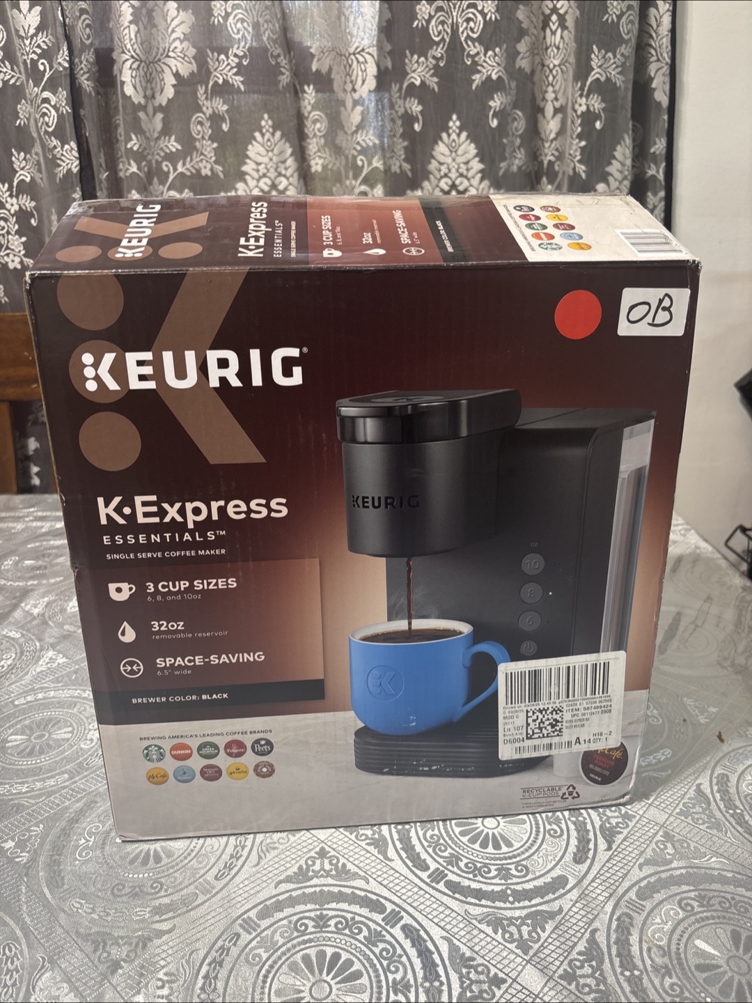 Keurig K-Express Essentials Single Serve Coffee Maker - Black