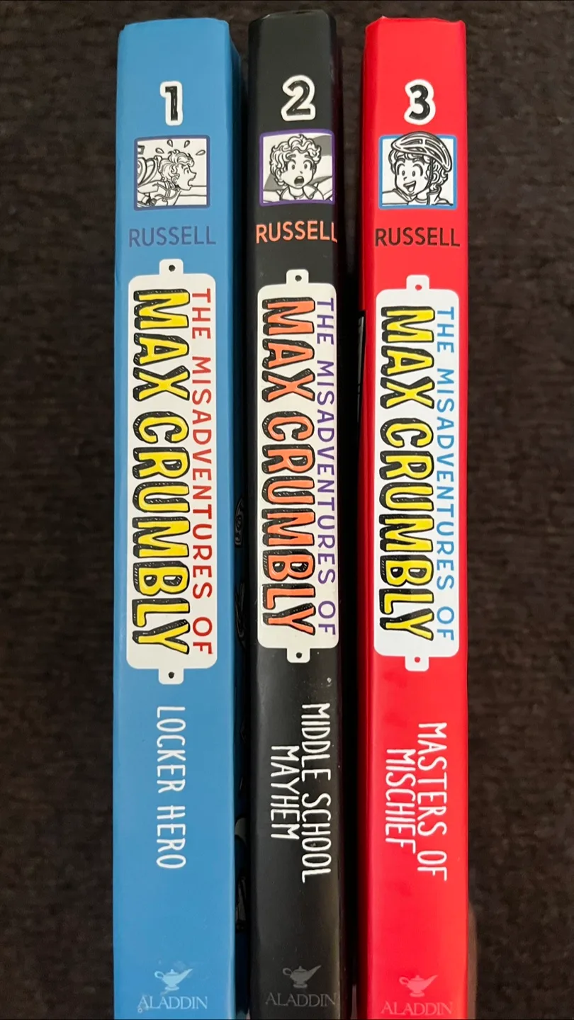 The Misadventures of Max Crumbly Complete Series - EUC image indicator(3)