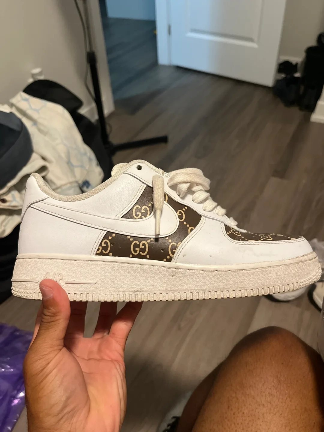 Nike Air Force 1 Custom "Gucci" thumbnail