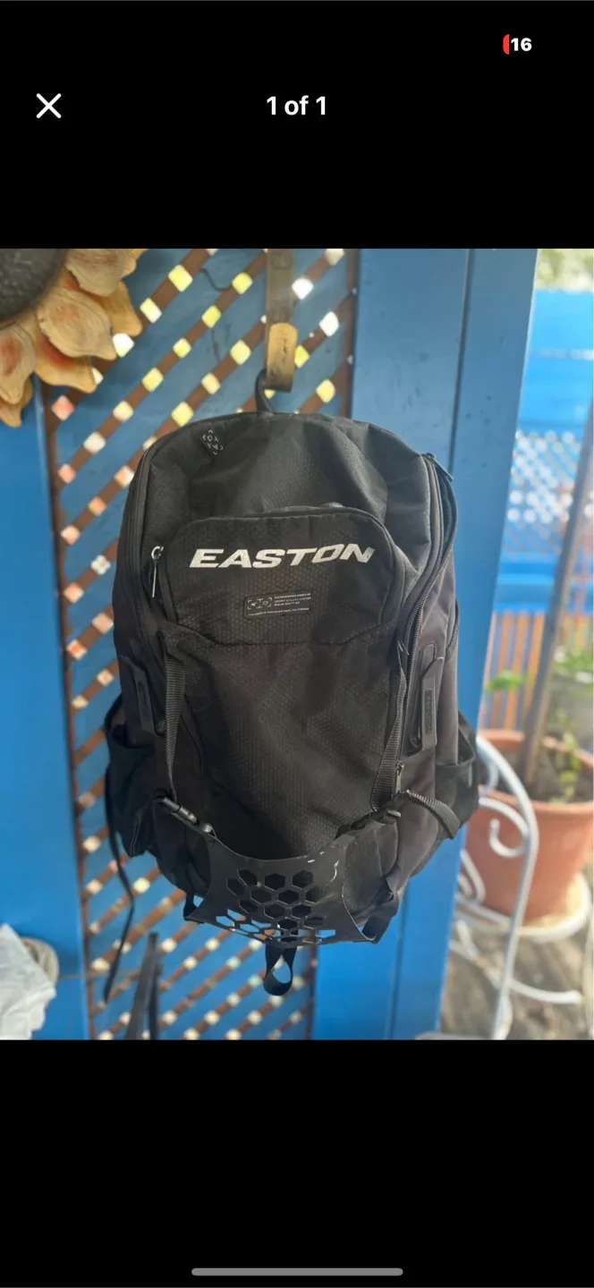 Easton Black Backpack thumbnail
