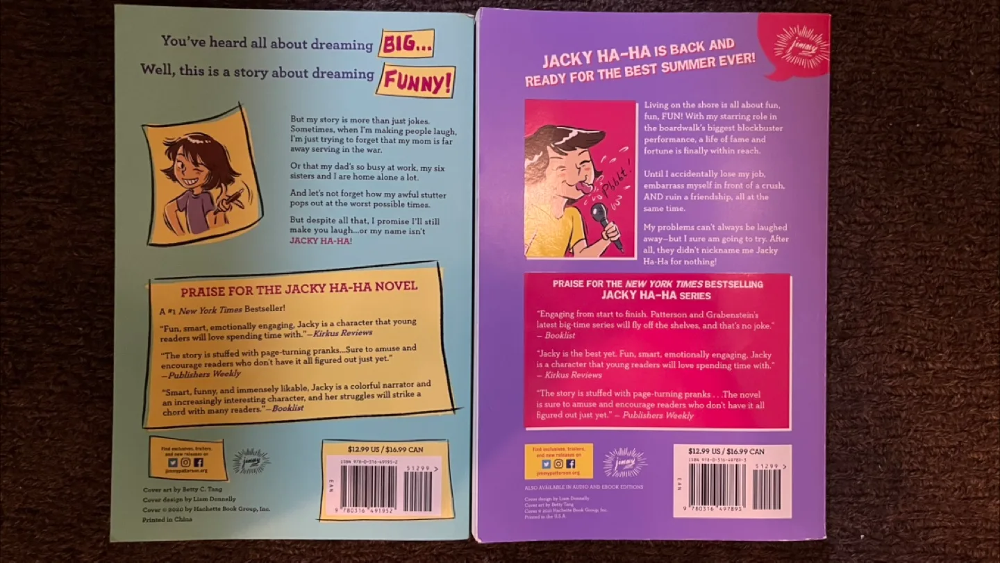 Jacky Ha-Ha Books by James Patterson image indicator(2)