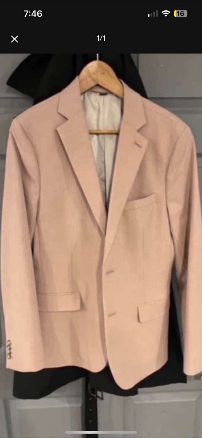 Men’s 38 reg 2 piece suit