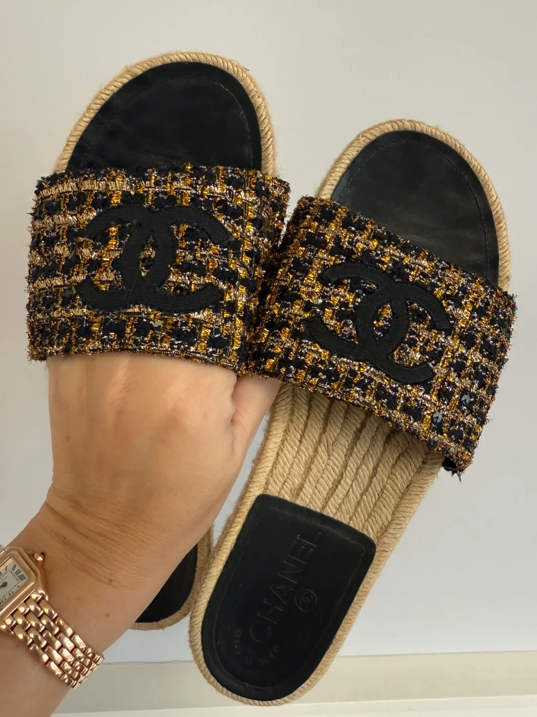 Chanel Espadrille Slides - Size 38 (8) image indicator(2)
