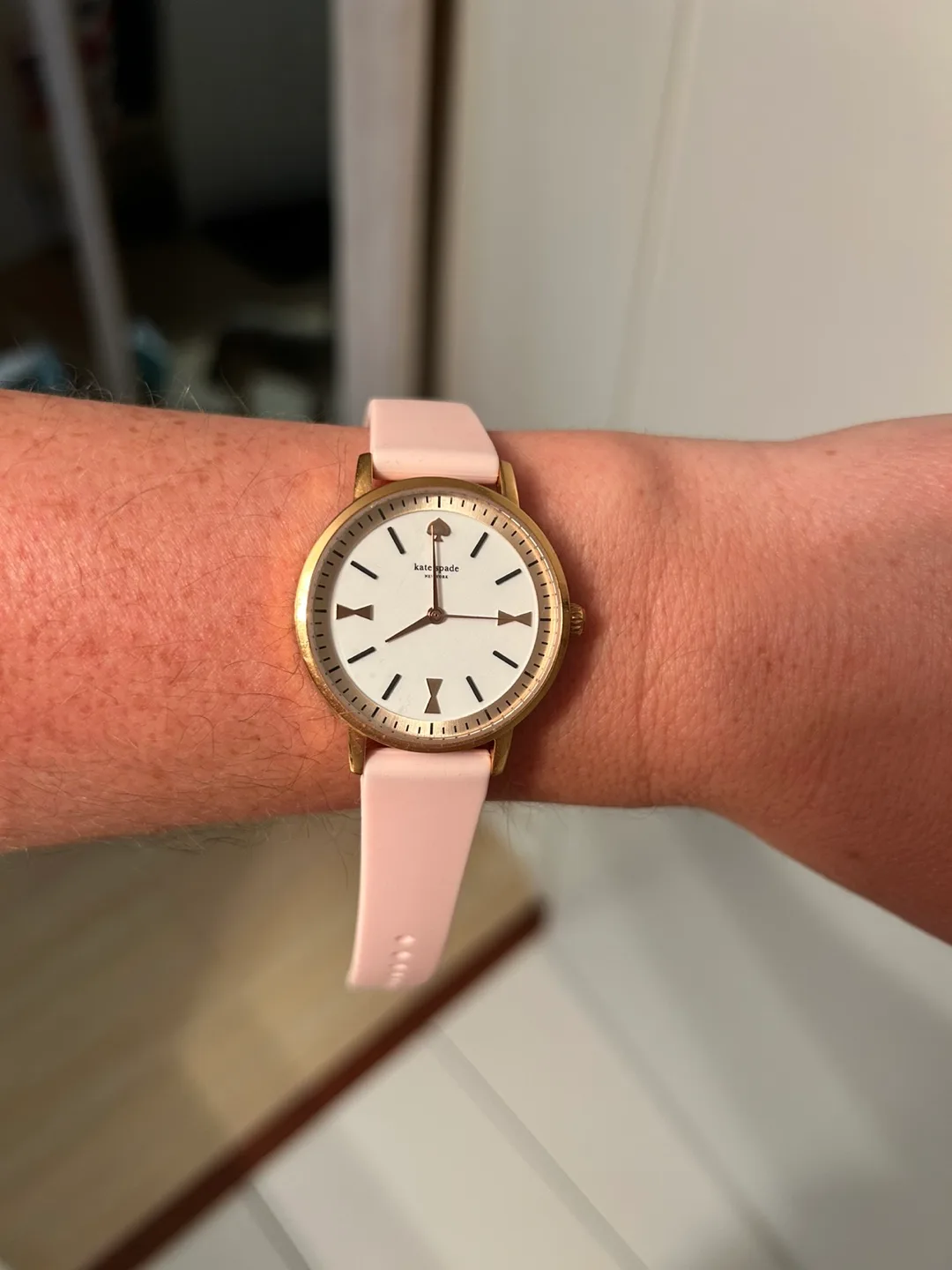 Kate Spade Ladies Watch - Pink Strap thumbnail