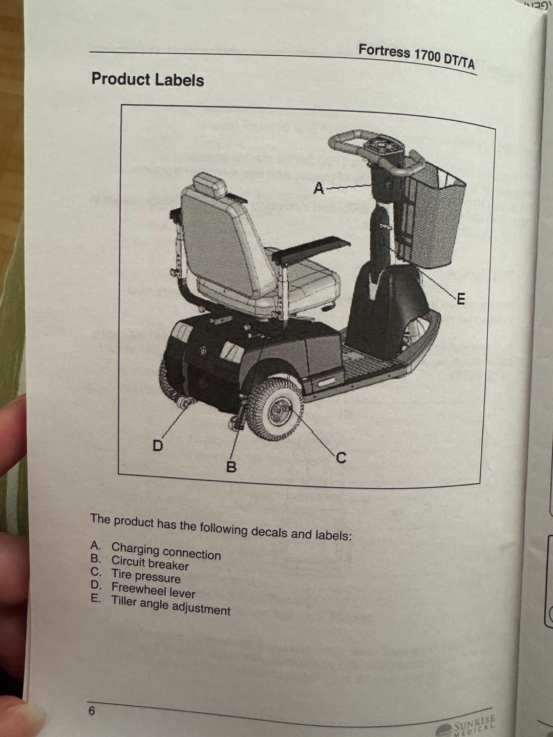 Fortress 1700 DT/TA Mobility Scooter - photo 5