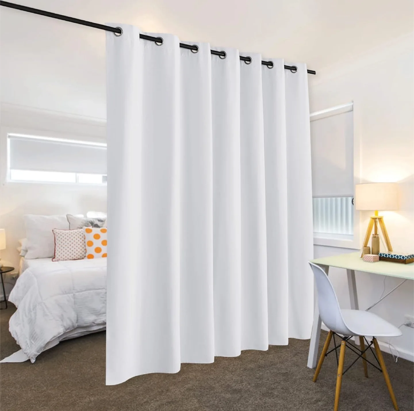 2 Blackout Room Dividers / Curtain thumbnail