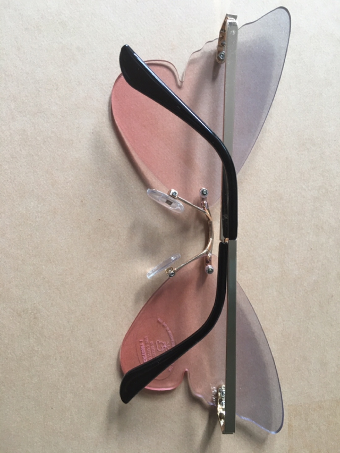 Aldo Butterfly Sunglasses - Pink Tint - photo 2