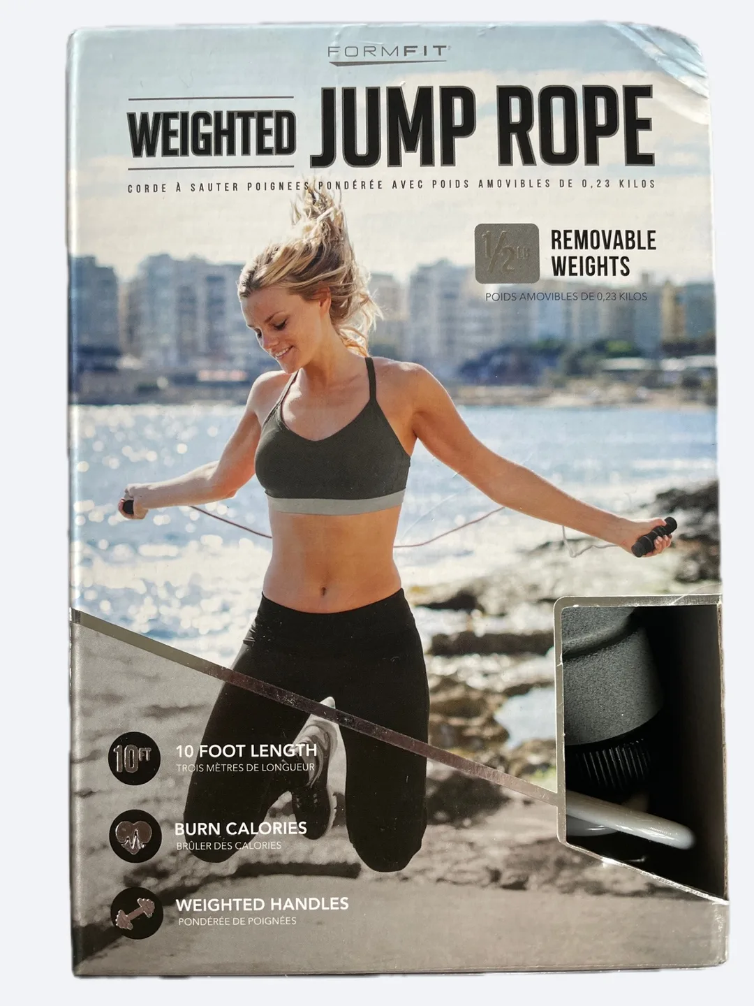 FormFit Weighted Jump Rope, 10 ft thumbnail