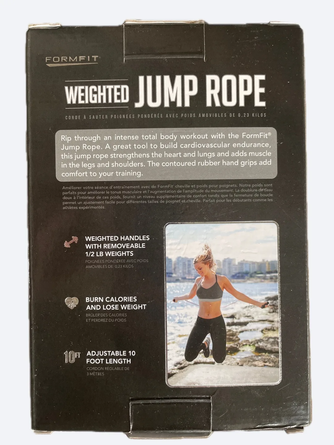 FormFit Weighted Jump Rope, 10 ft image indicator(2)