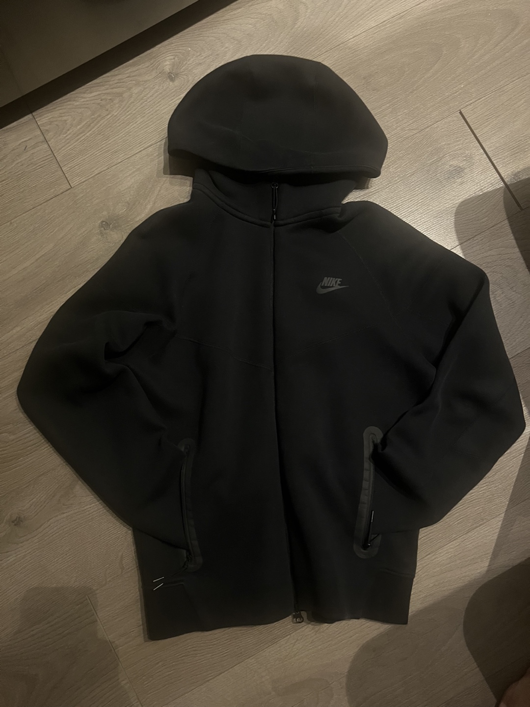 Nike Tech Fleece Hoodie - Black - Size M - photo 2