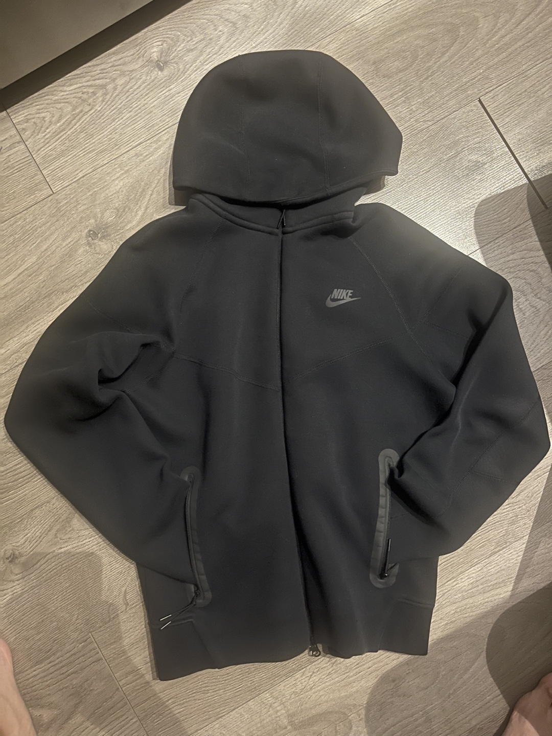 Nike Tech Fleece Hoodie - Black - Size M