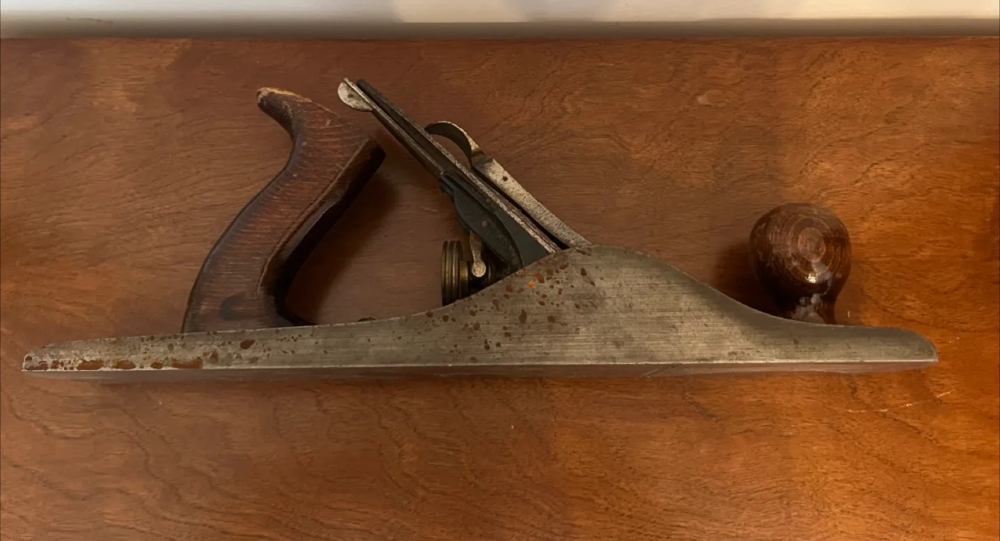 Vintage Stanley Bailey No 5 Bench Plane image indicator(6)