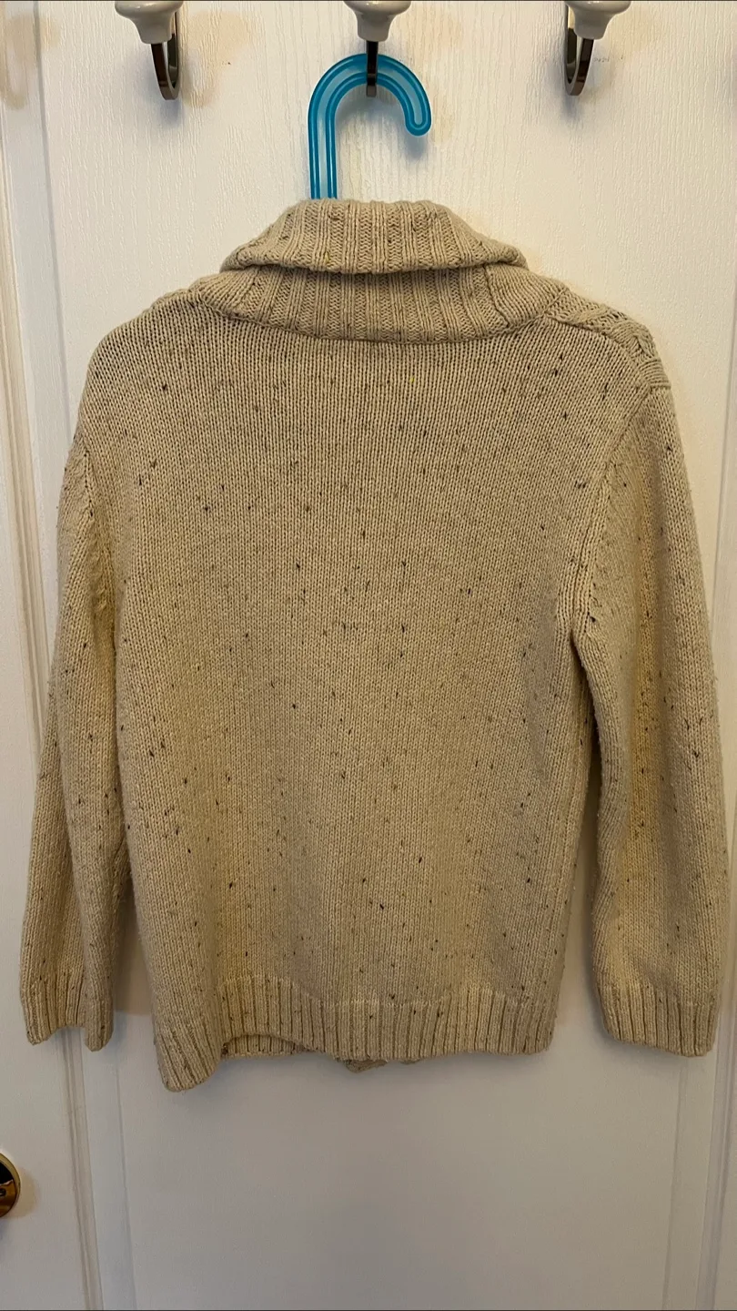 Gymboree Boys’ Tan Buttoned Cardigan image indicator(2)