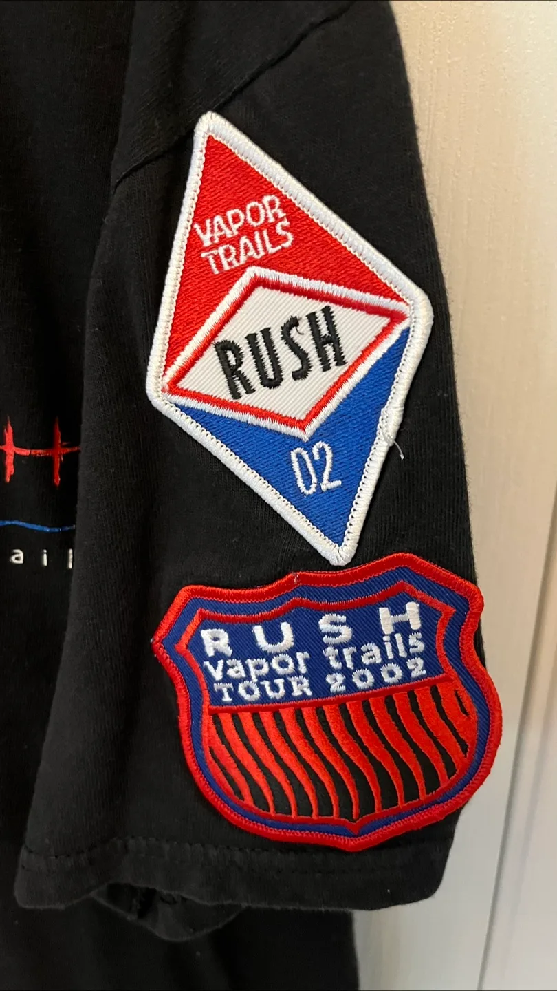 Rush Vapor Trails Tour 2002 Concert Shirt - Vintage / Rare image indicator(4)