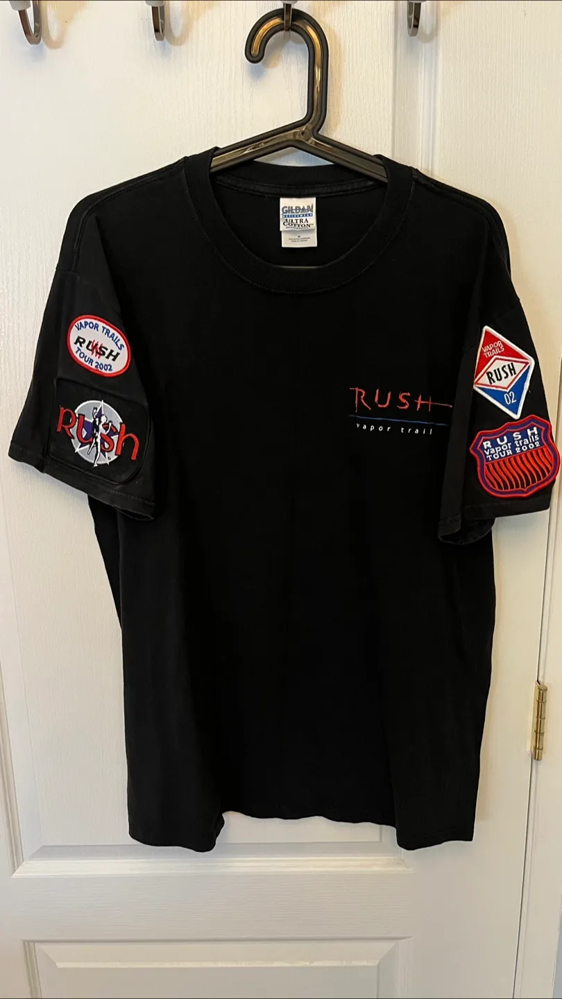 Rush Vapor Trails Tour 2002 Concert Shirt - Vintage / Rare thumbnail
