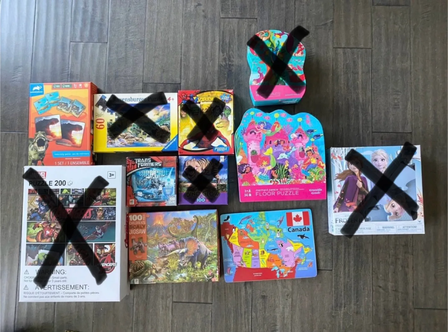 Kids Jigsaw Puzzles Girls Boys 3-6 thumbnail