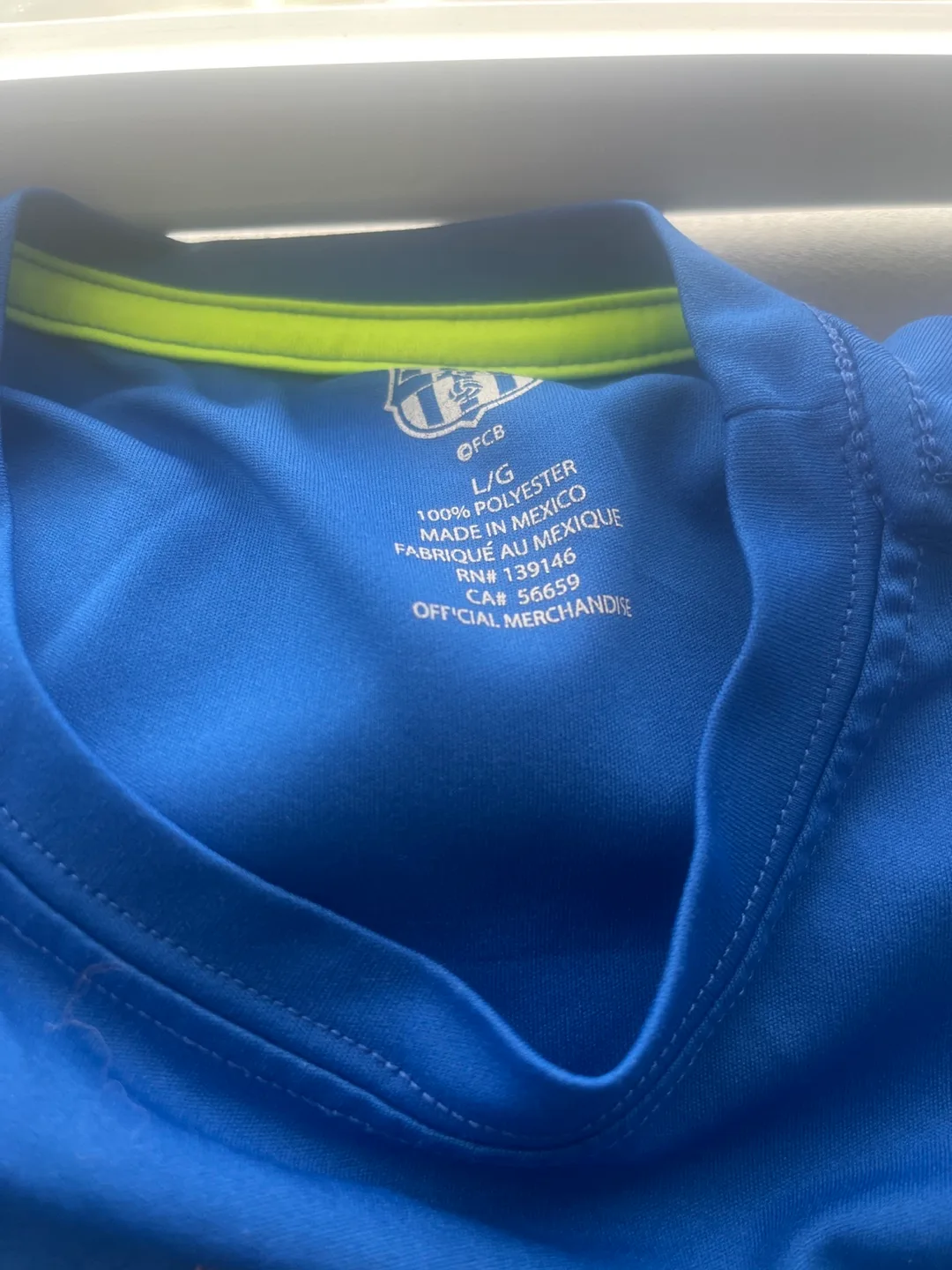 FCB Messi T-Shirt - Size L image indicator(2)