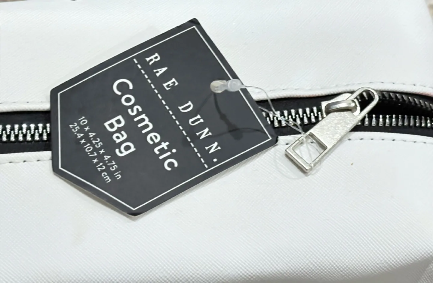 Rae Dunn Cosmetic Bag - White image indicator(2)