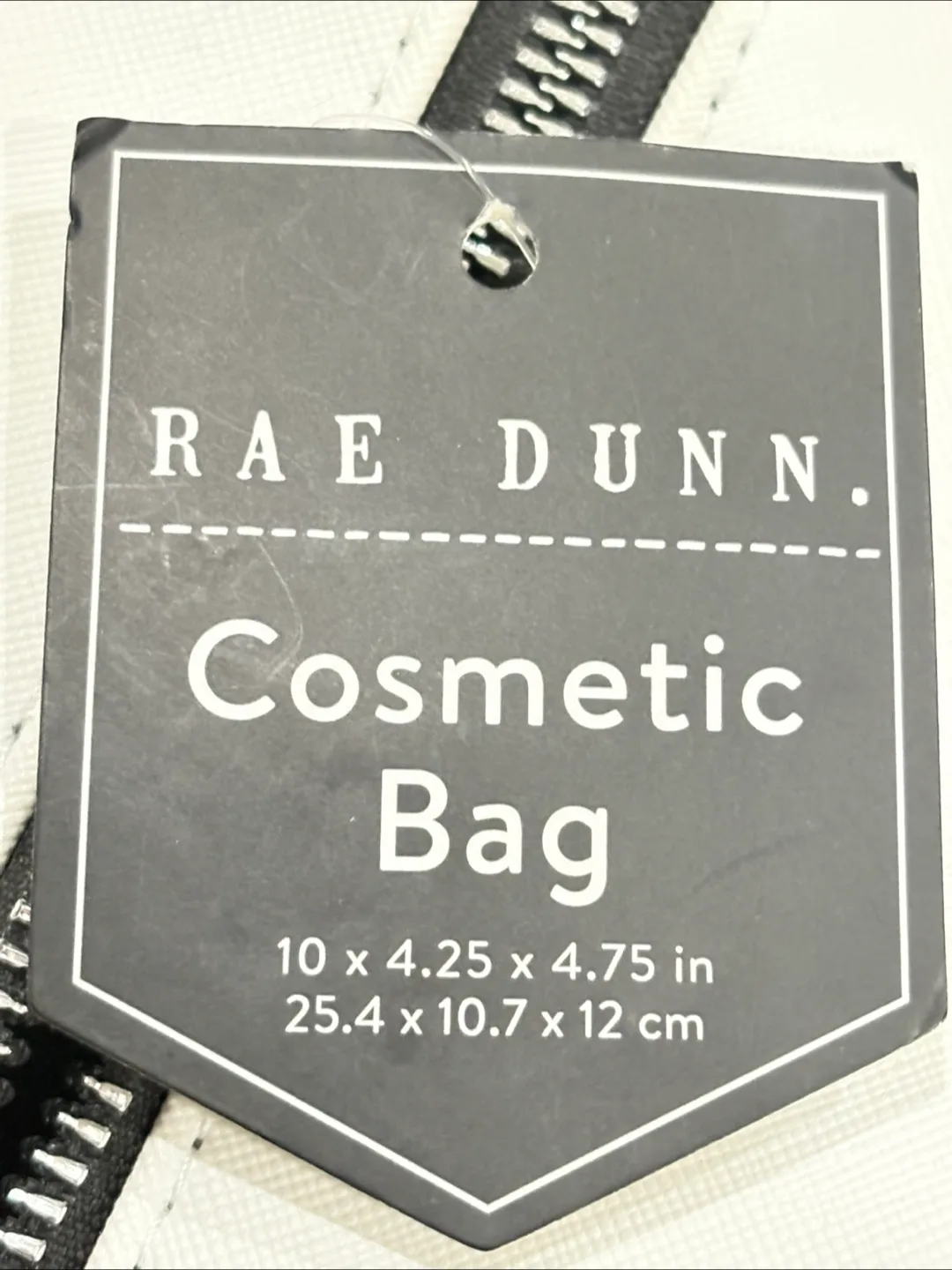 Rae Dunn Cosmetic Bag - White image indicator(3)