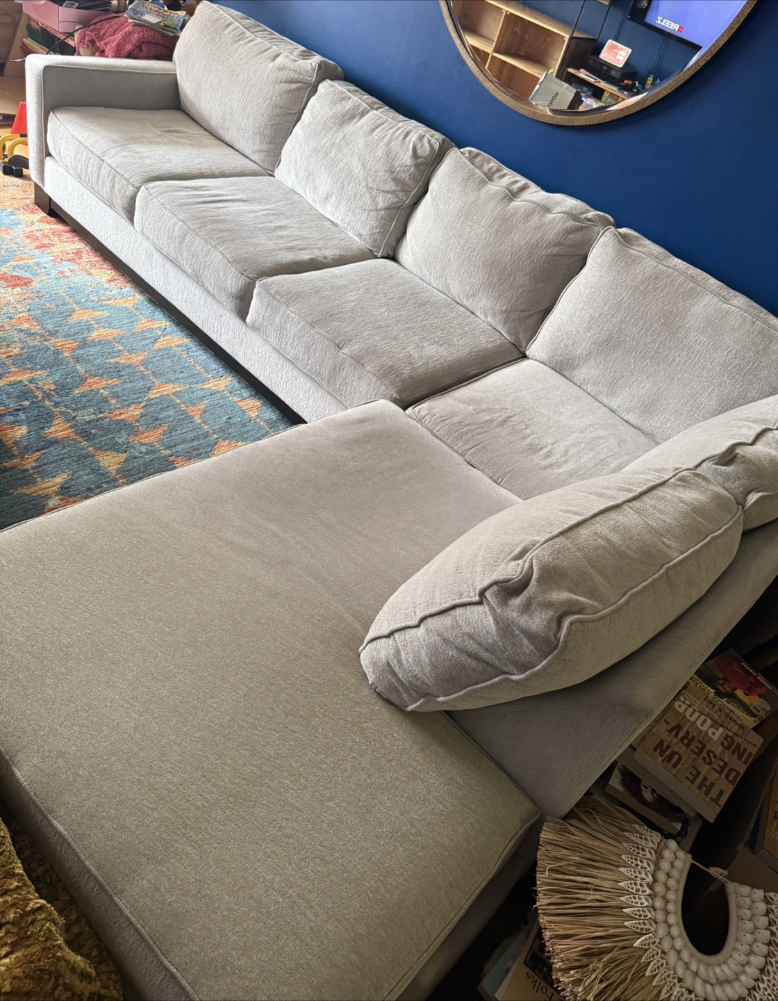Grey Sectional Sofa - photo 3