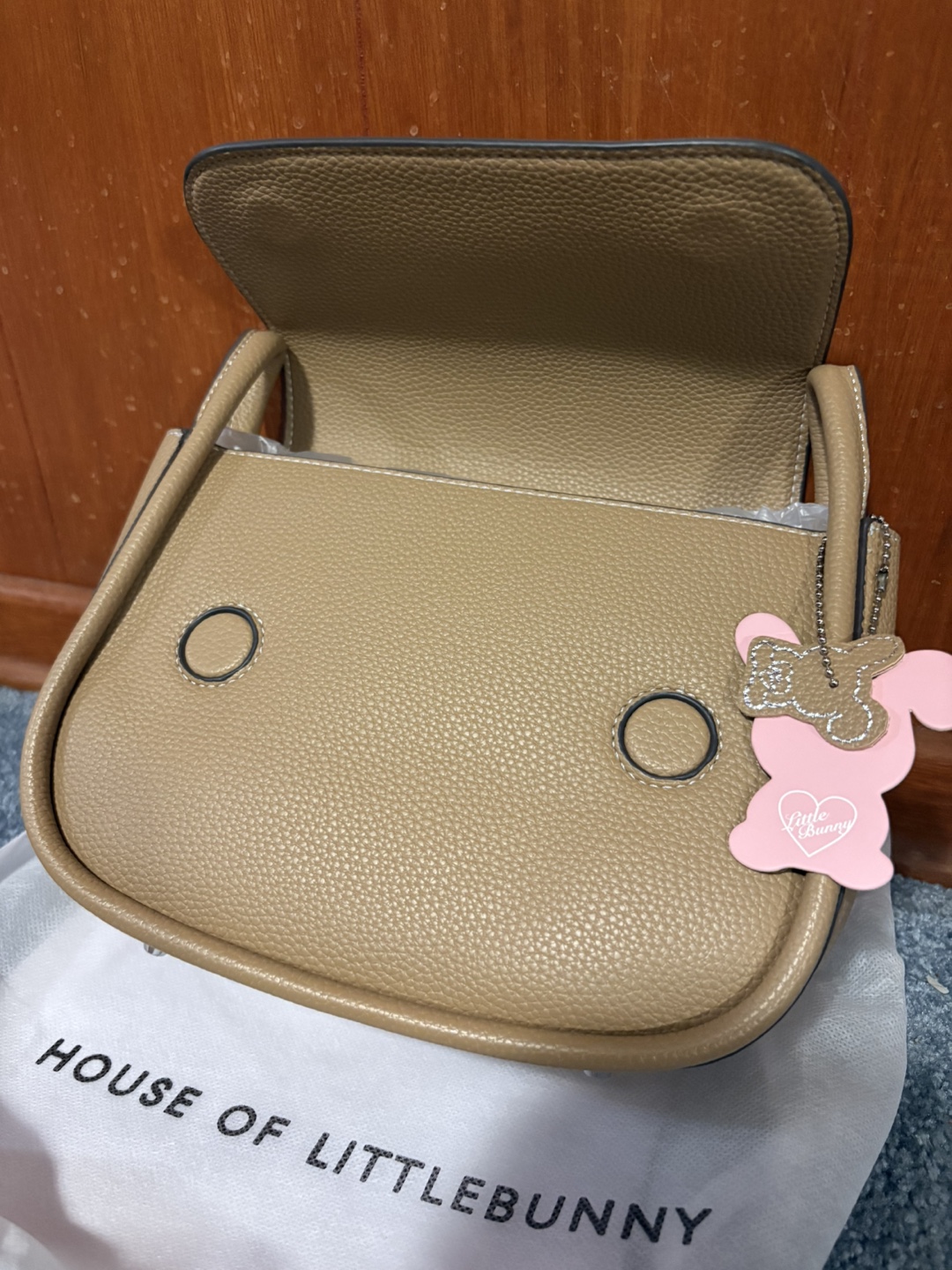 House of Littlebunny Crossbody Bag -Brown - photo 2