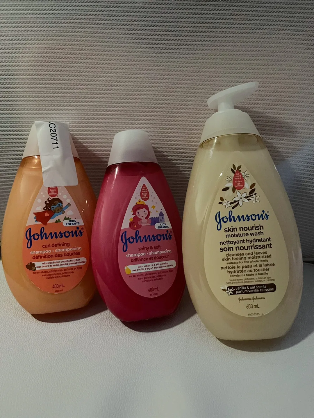 All 3 Johnson's Kids products thumbnail