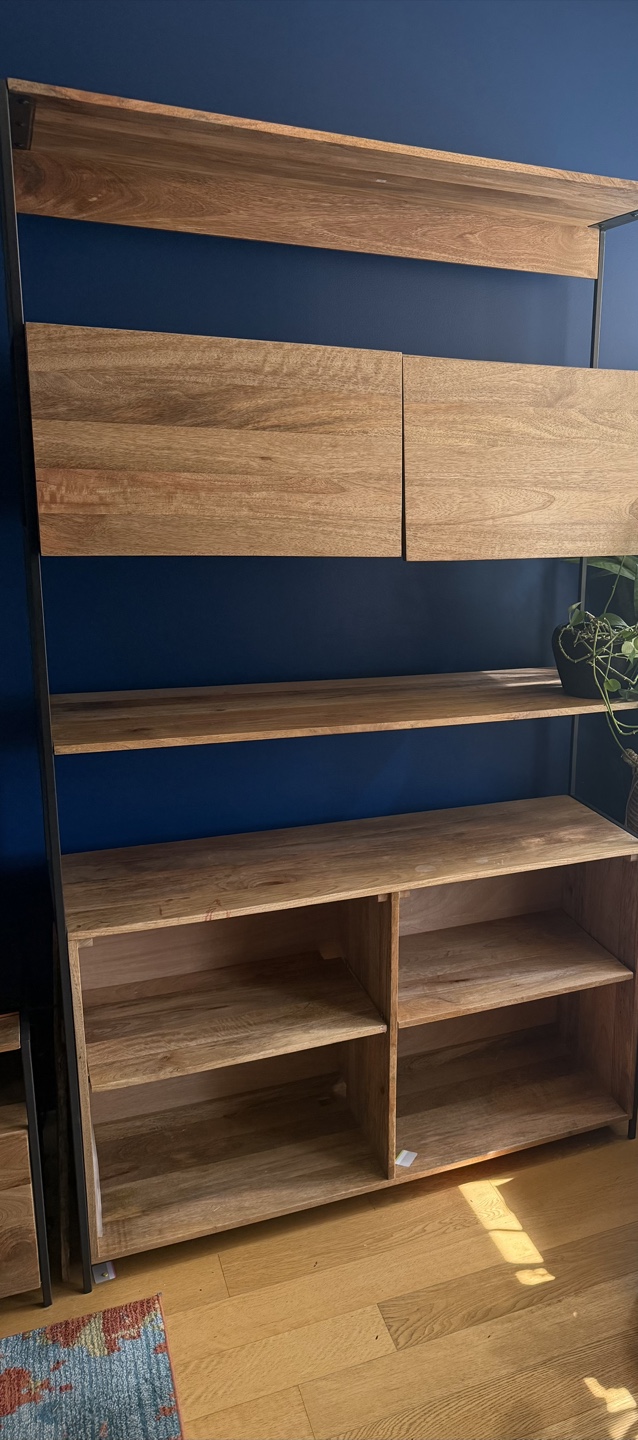 Wooden Shelving Unit