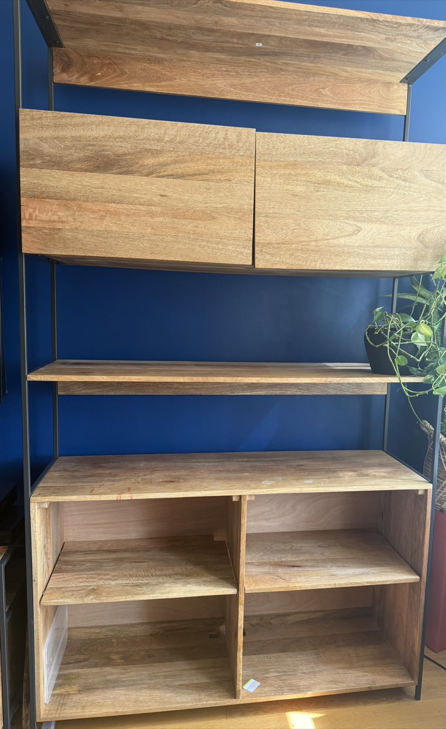 Wooden Shelving Unit - photo 2