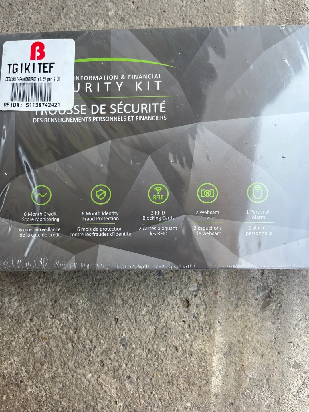 TG I KIT EF Information & Financial Security Kit image indicator(2)