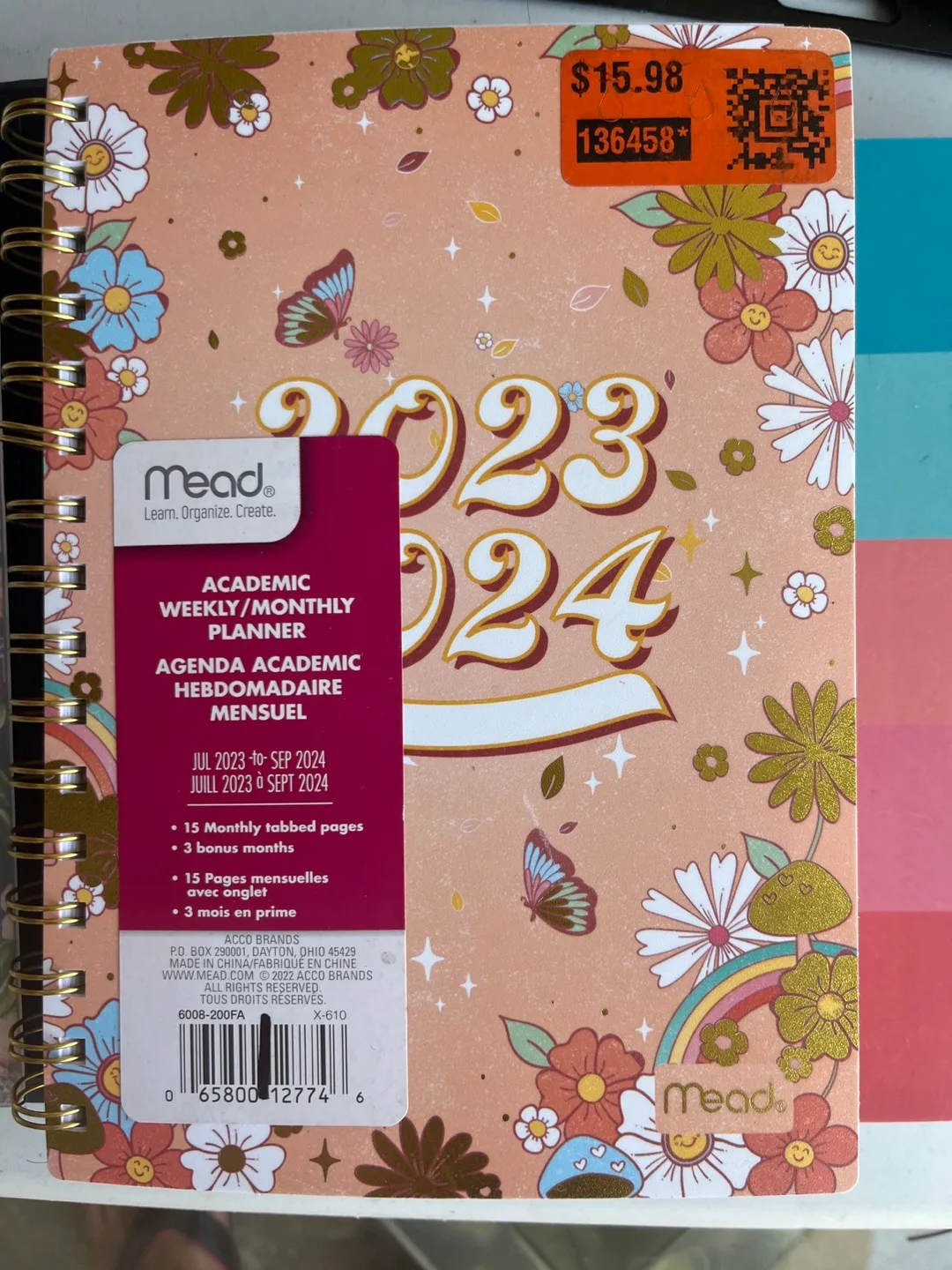 Mead 2023-2024 Academic Planner image indicator(3)
