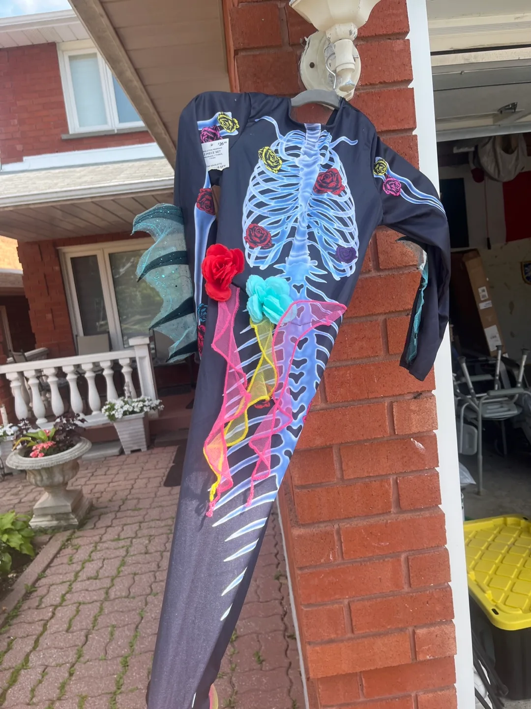 Girls Skeleton Mermaid Costume image indicator(2)