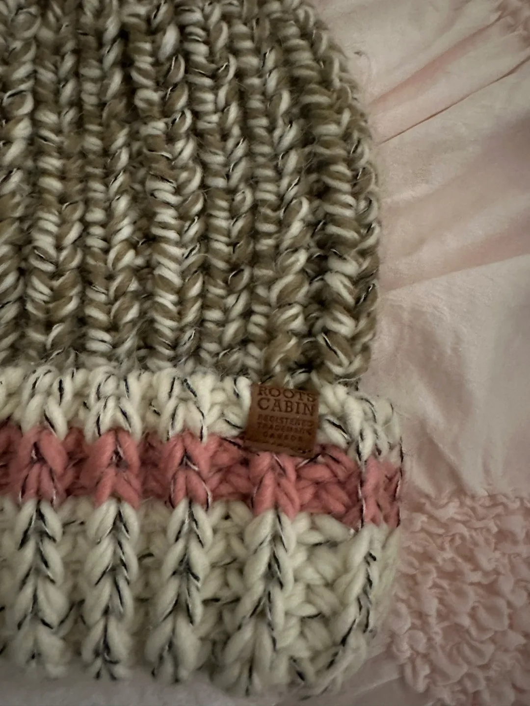 Roots Cabin Pom Pom Knit Toque - O/S thumbnail