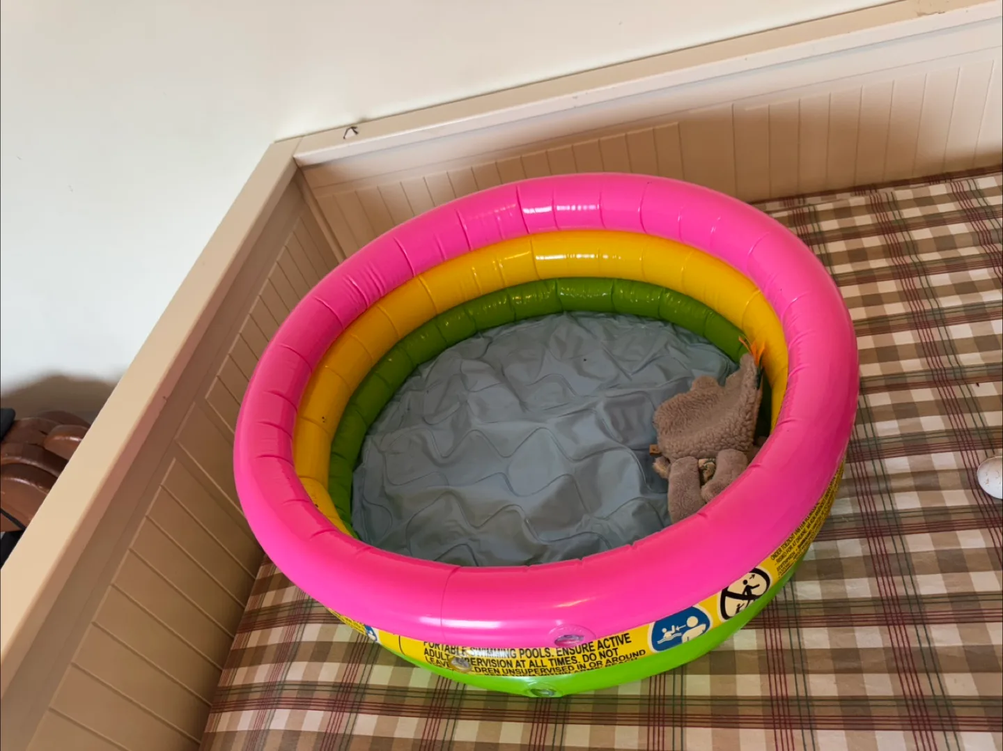 Inflatable Rainbow Swimming Pool thumbnail